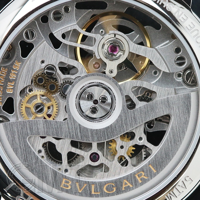 BVLGARI ルチェア スケルトン 33mm LU33SKSL