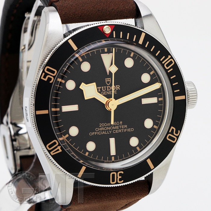 TUDOR チューダー ヘリテージブラックベイ フィフティエイト 79030N 革