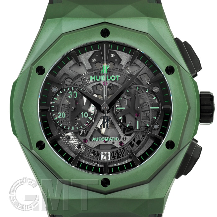 HUBLOTウブロ クラシックフュージョン アエロフュージョン オーリンスキー グリーンマジック 525.GX.0179.LR.ORL19