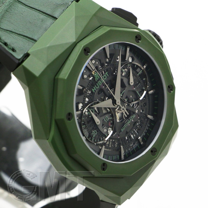 HUBLOTウブロ クラシックフュージョン アエロフュージョン オーリンスキー グリーンマジック 525.GX.0179.LR.ORL19