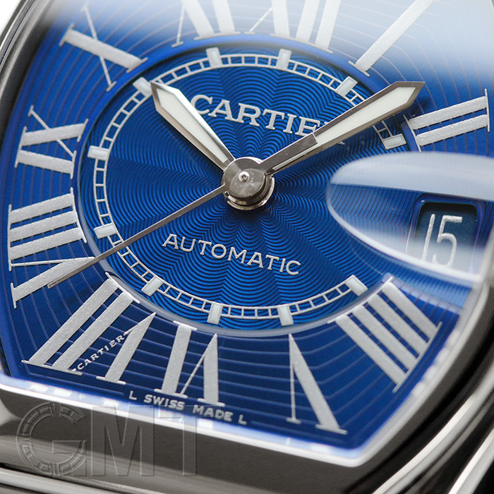 CARTIER カルティエ ロードスター LM W62048V3 ブルーダイアル 限定