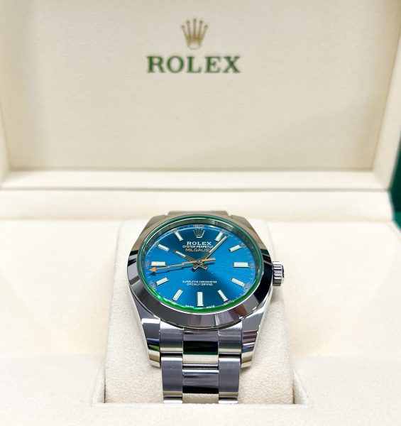 ROLEX ロレックス ミルガウス 116400GV Zブルー