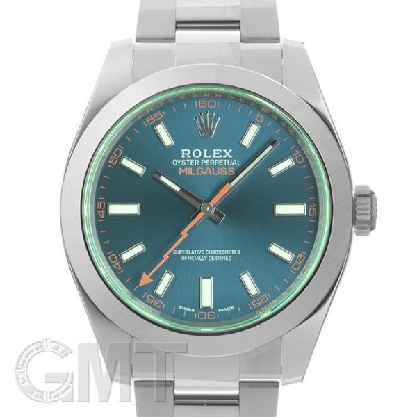 ROLEX ロレックス ミルガウス 116400GV Zブルー