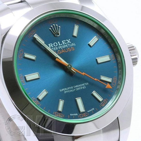 ROLEX ロレックス ミルガウス 116400GV Zブルー