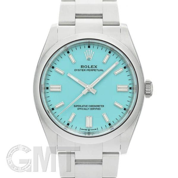 ROLEX ロレックス オイスターパーペチュアル 36 126000 ターコイズブルー