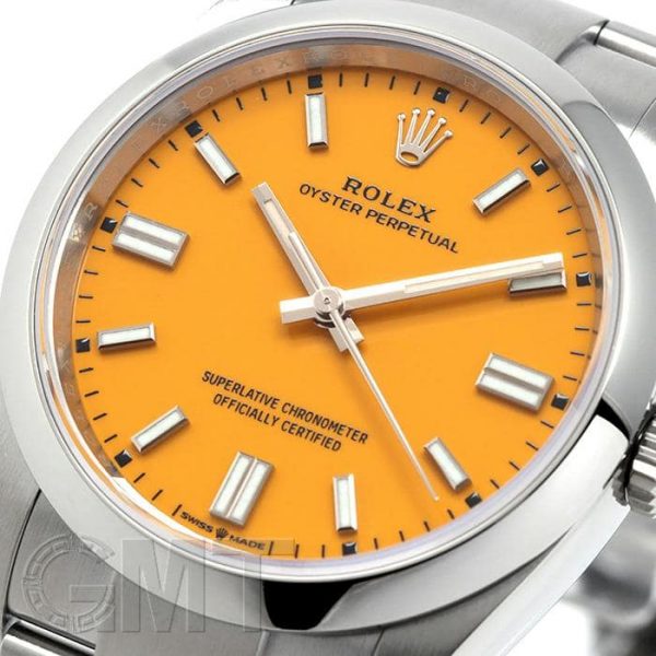 ROLEX ロレックス オイスターパーペチュアル 36 126000 イエロー