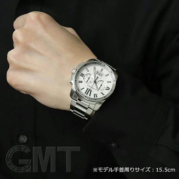 CARTIER カルティエ カリブル ドゥ カルティエ クロノグラフ 42mm W7100045