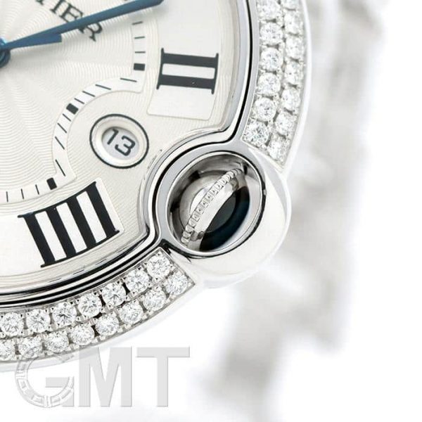 CARTIER カルティエ バロンブルー LM WE9009Z3 ベゼルダイヤ