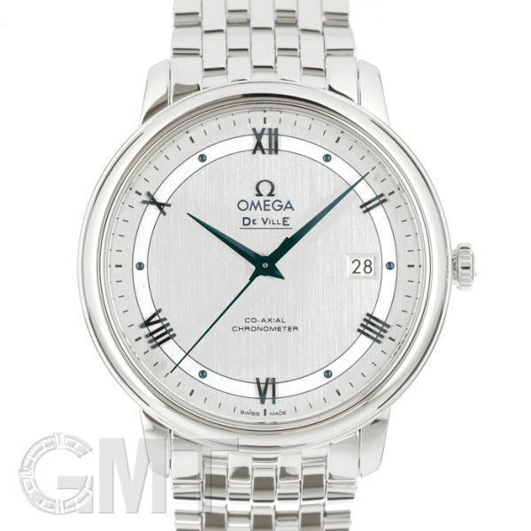 OMEGA デ・ヴィル プレステージ 39.5MM シルバー 424.10.40.20.02.001