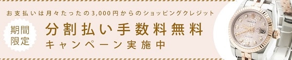 36回まで無金利の分割払い