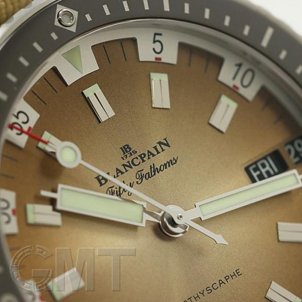 BLANCPAIN ブランパン フィフティファゾムス バチスカーフ デイデイト デザート 5052-1146-E52A