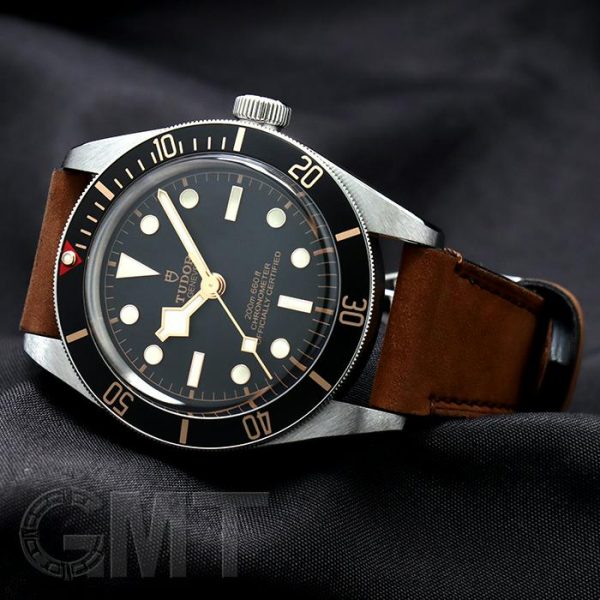 TUDOR チューダー ヘリテージブラックベイ フィフティエイト 79030N 革