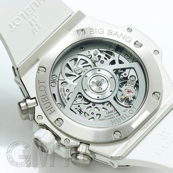 ウブロ ビッグバン ウニコ 42mm チタニウム 441.NE.2011.RW ホワイト