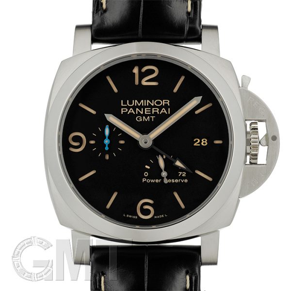 OFFICINE PANERAI ルミノール1950 3days GMT パワーリザーブ 44ｍｍ アッチャイオ PAM01321