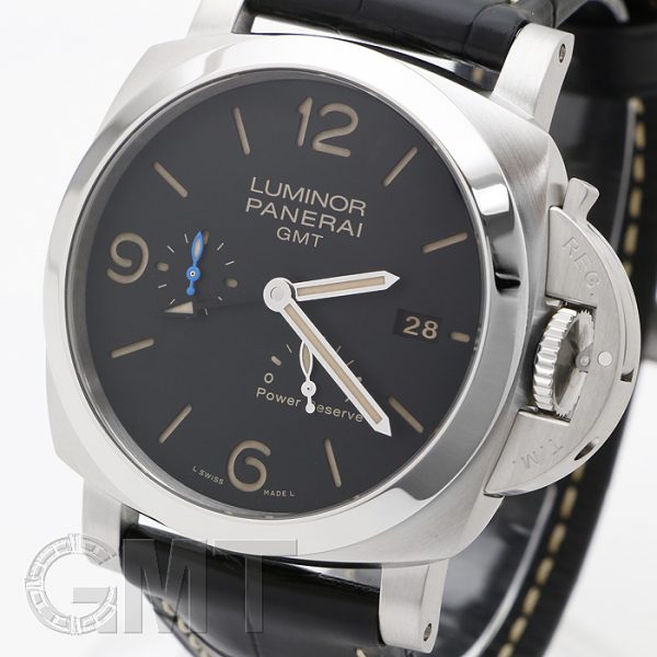 OFFICINE PANERAI ルミノール1950 3days GMT パワーリザーブ 44ｍｍ アッチャイオ PAM01321