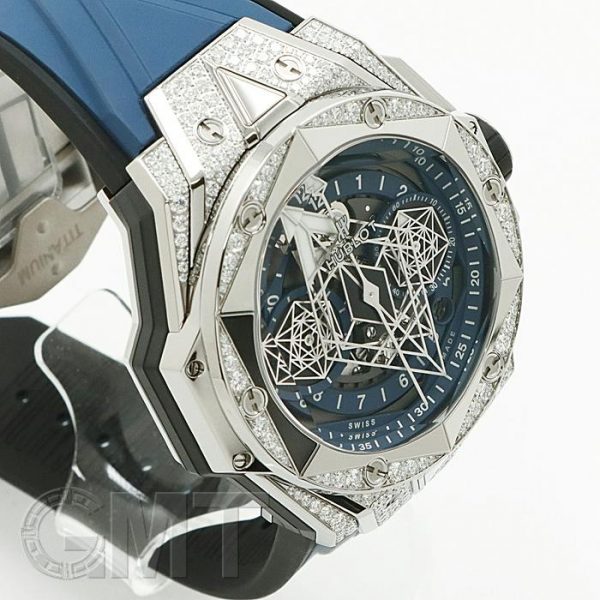 HUBLOT ウブロ ビッグバン ウニコ サンブルーII パヴェ 418.NX.5107.RX.1604.MXM20