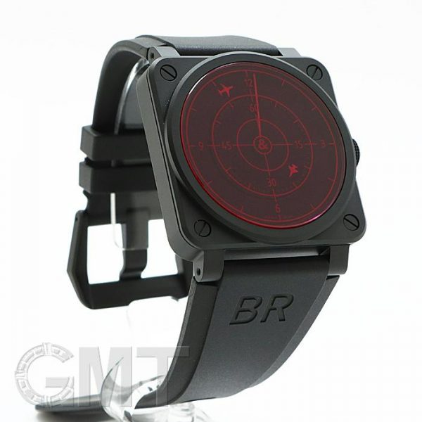 BELL & ROSS BR 03-92 RED RADAR BR0392-RRDR-CE/SRB