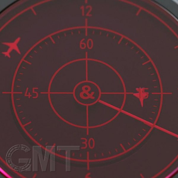 BELL & ROSS BR 03-92 RED RADAR BR0392-RRDR-CE/SRB