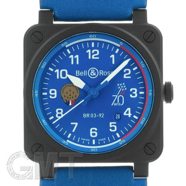 BELL & ROSS ベル&ロス BR 03-92 PATROUILLE DE FRANCE 70TH ANNIVERSARY BR0392-PAF7-CE/SCA【世界限定999本】