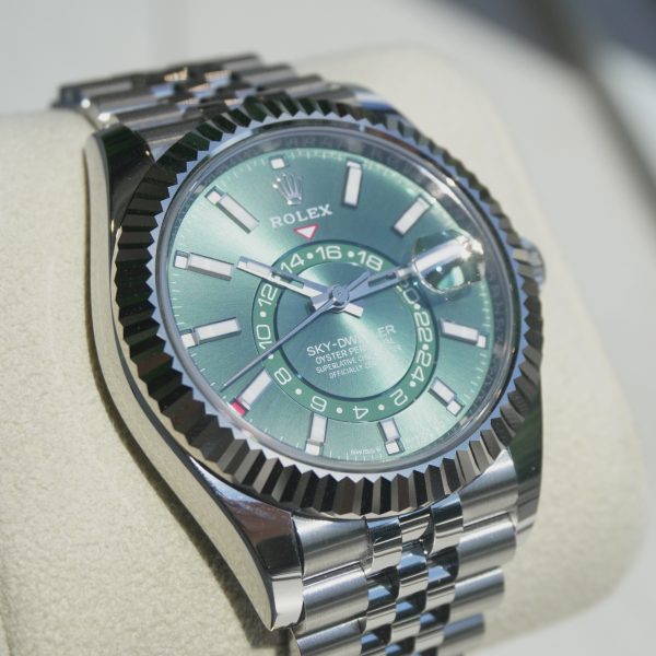 ROLEX ロレックス スカイドゥエラー 336934 ミントグリーン ジュビリーブレス 