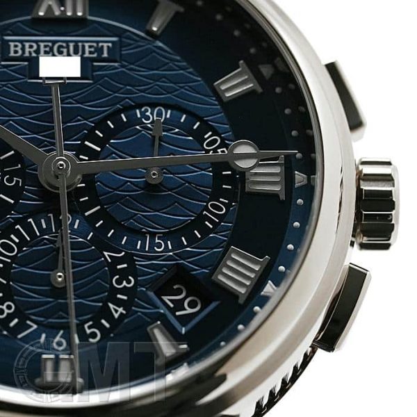 BREGUET ブレゲ マリーン クロノグラフ 5527BB/Y2/5WV ホワイトゴールド